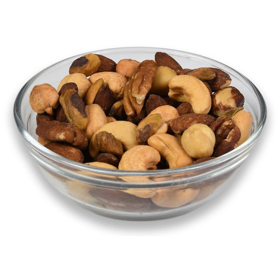 slide 3 of 5, Nice! Roasted & Salted Deluxe Mixed Nuts Sea Salt, 8.75 oz