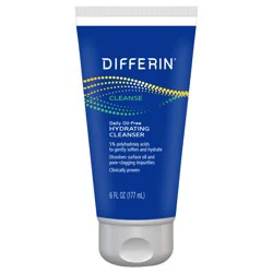 Differin Daily Oil-Free Hydrating Cleanser, 6 oz