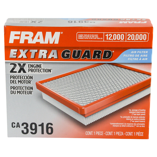 slide 1 of 5, Fram Extra Guard Air Filter CA3916, 1 ct