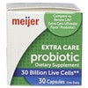 slide 14 of 29, Meijer Extra Care Probiotic Capsules, 30 ct