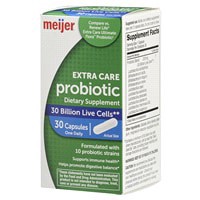 slide 7 of 29, Meijer Extra Care Probiotic Capsules, 30 ct