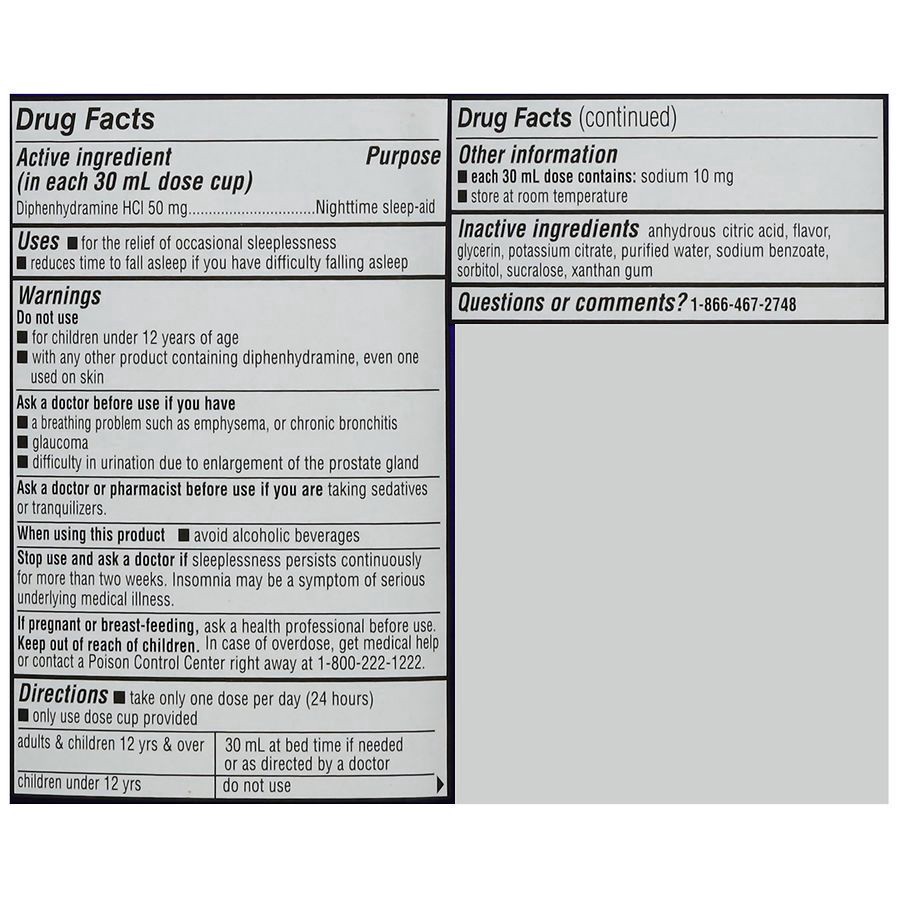 slide 2 of 4, Walgreens Dye-Free Berry Flavored Wal-Sleep Z Sleep Aid, 12 fl oz