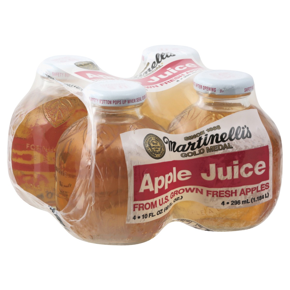 slide 10 of 13, Martinelli's Apple Juice - 4 ct, 4 ct