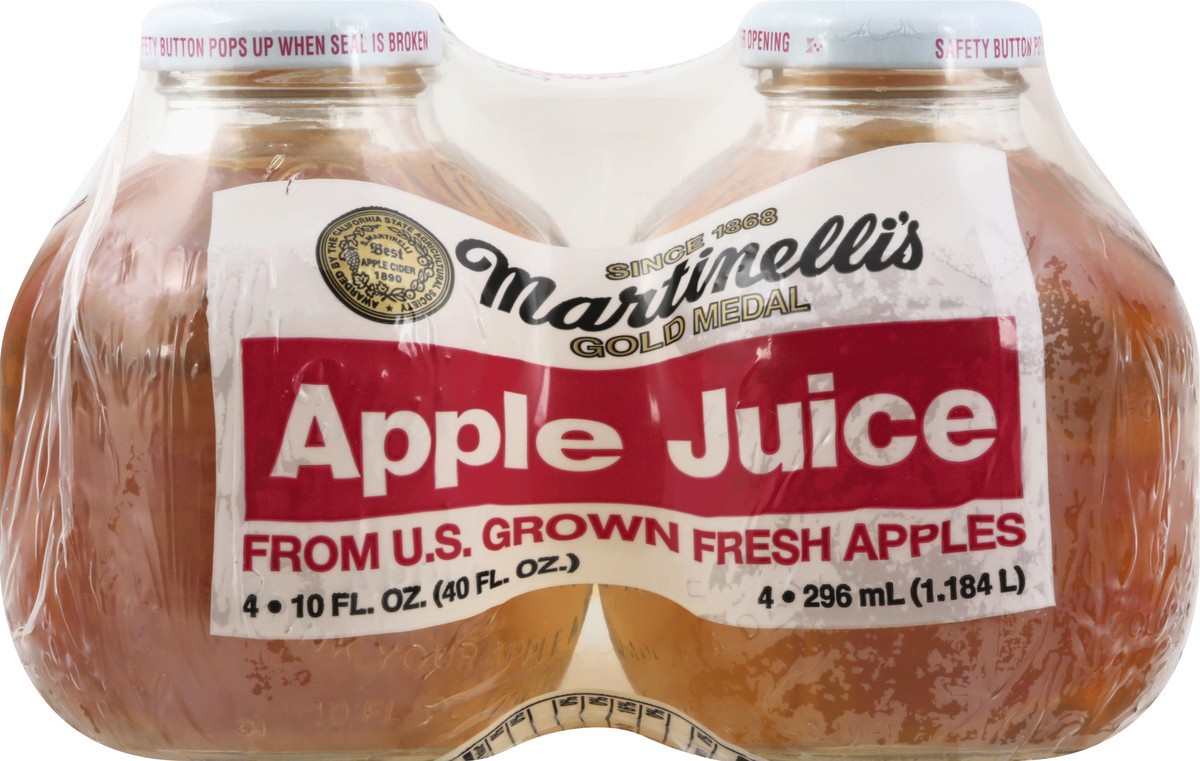 slide 3 of 13, Martinelli's Apple Juice - 4 ct, 4 ct