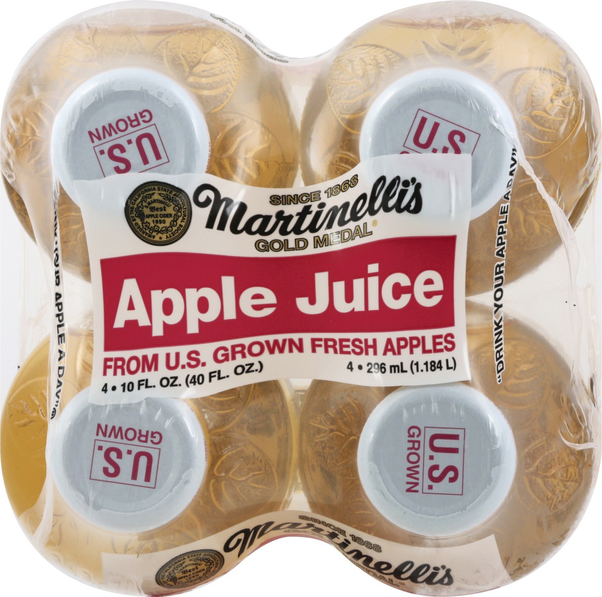 slide 7 of 13, Martinelli's Apple Juice - 4 ct, 4 ct