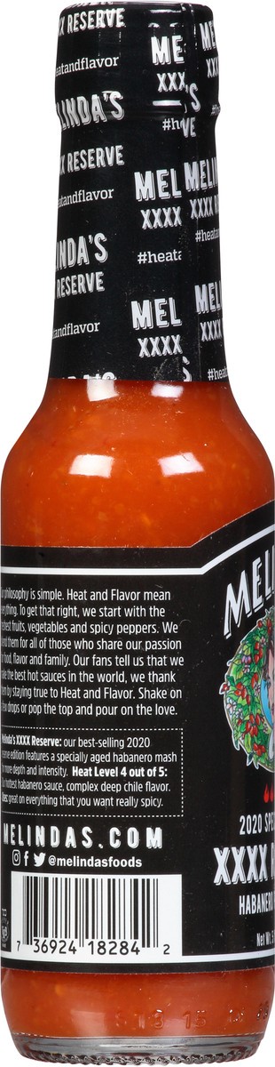 slide 4 of 12, Melinda's Sauce Pepper Original Habanero XXXXtra Reserve XXXXtra Hot - 5 Oz, 5 oz
