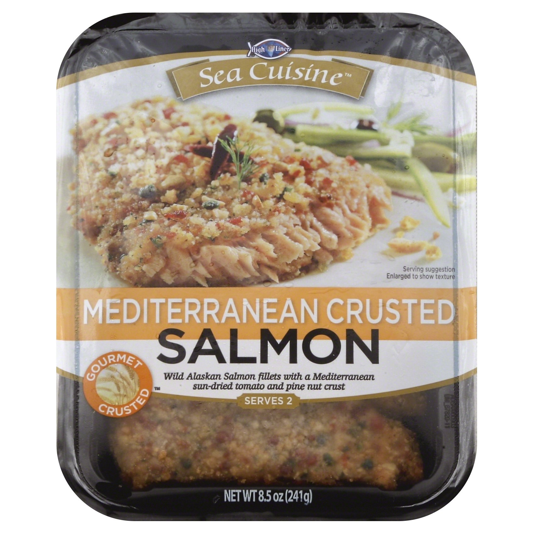 slide 1 of 1, Sea Cuisine Mediterranean Crusted Salmon, 8.5 oz