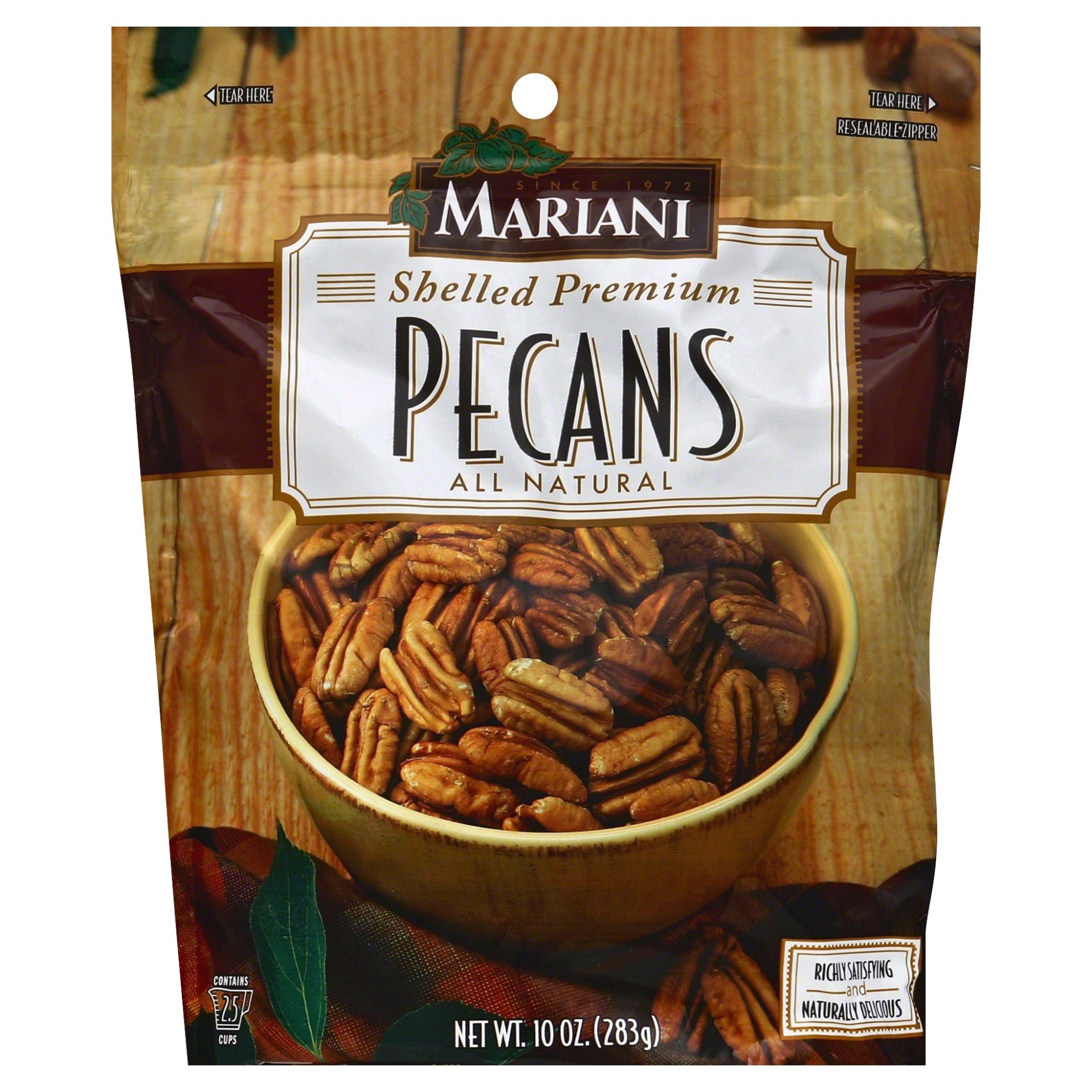 slide 1 of 10, Mariani Shelled Premium Pecans, 10 oz