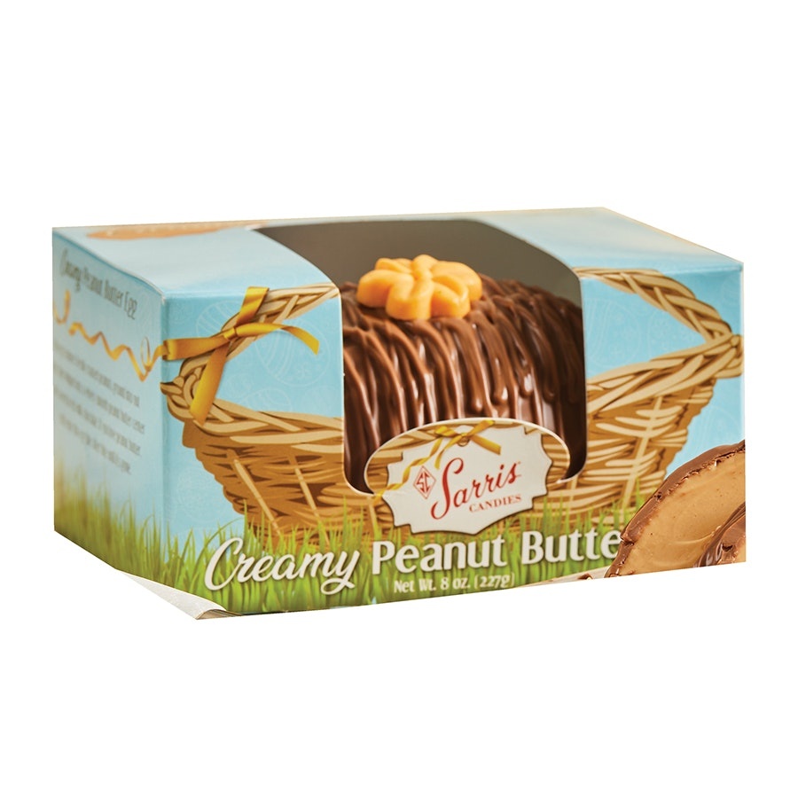 slide 1 of 1, Sarris Candies Egg Peanutbutter, 1 ct