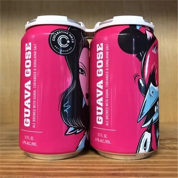 slide 1 of 1, Collective Arts Collective Guava Gose, 64 oz
