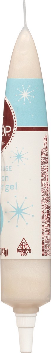 slide 4 of 14, Over The Top Decorating White Write-On Shimmer Gel 1.5 oz, 1.5 oz