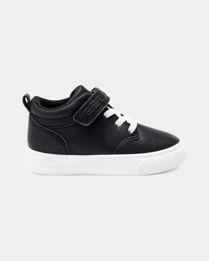 slide 2 of 6, Carter's Carters Toddler Boy Casual Sneakers - Black/White Black 8, 1 ct