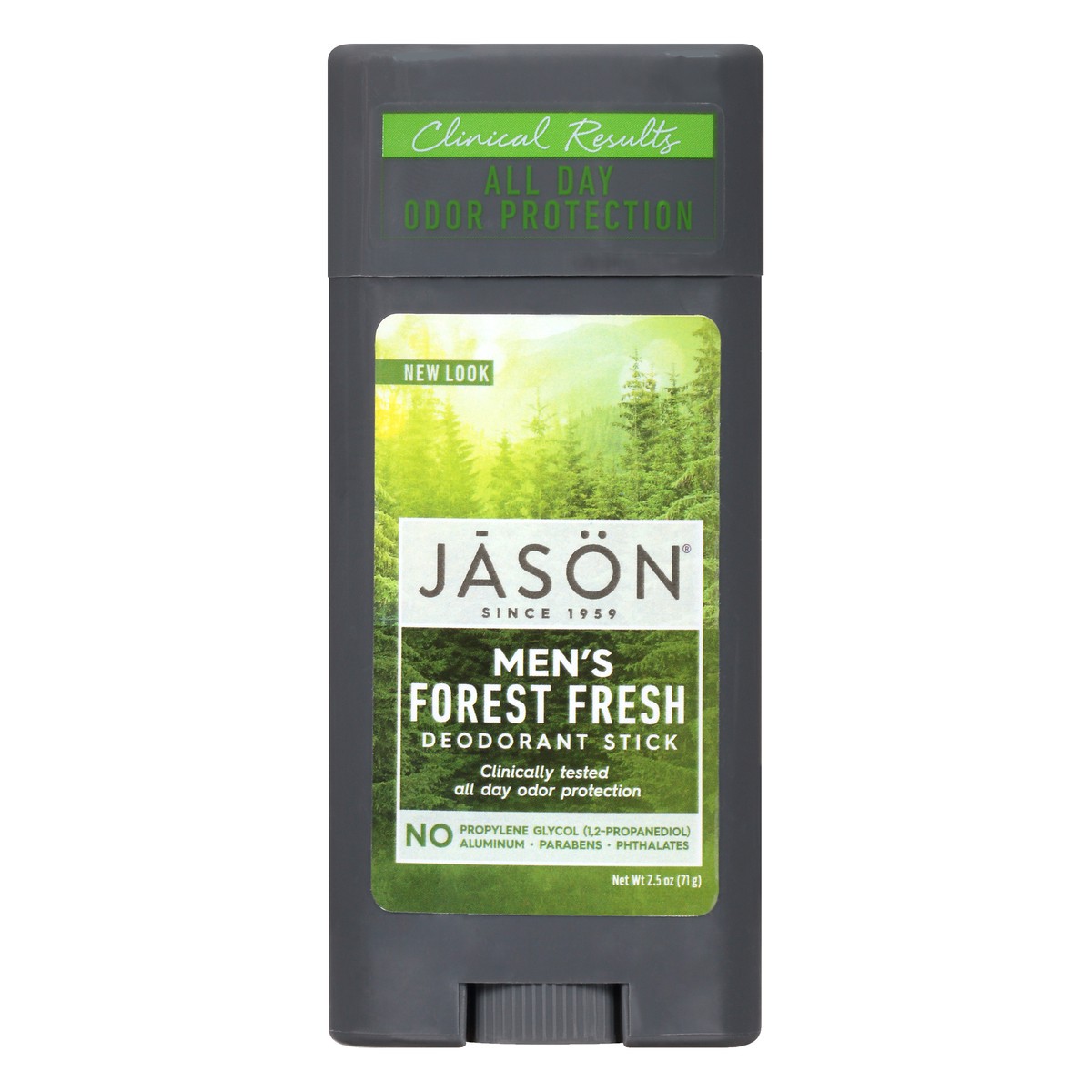 slide 9 of 9, Jason Men's Forest Fresh Deodorant Stick, 2.5 oz