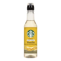 Starbucks Naturally Flavored Vanilla Coffee Syrup, 1 bottle of 12.7 fl. oz. (360 mL)