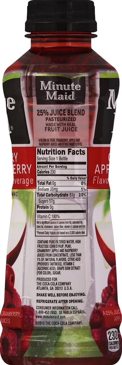 slide 2 of 4, Minute Maid Juice Beverage - 15.2 oz, 15.2 fl oz