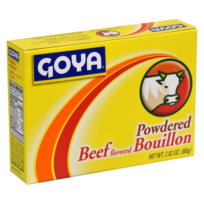 slide 3 of 3, Goya Bouillon Powdered Beef Flavored Box - 2.82 Oz, 2.82 oz