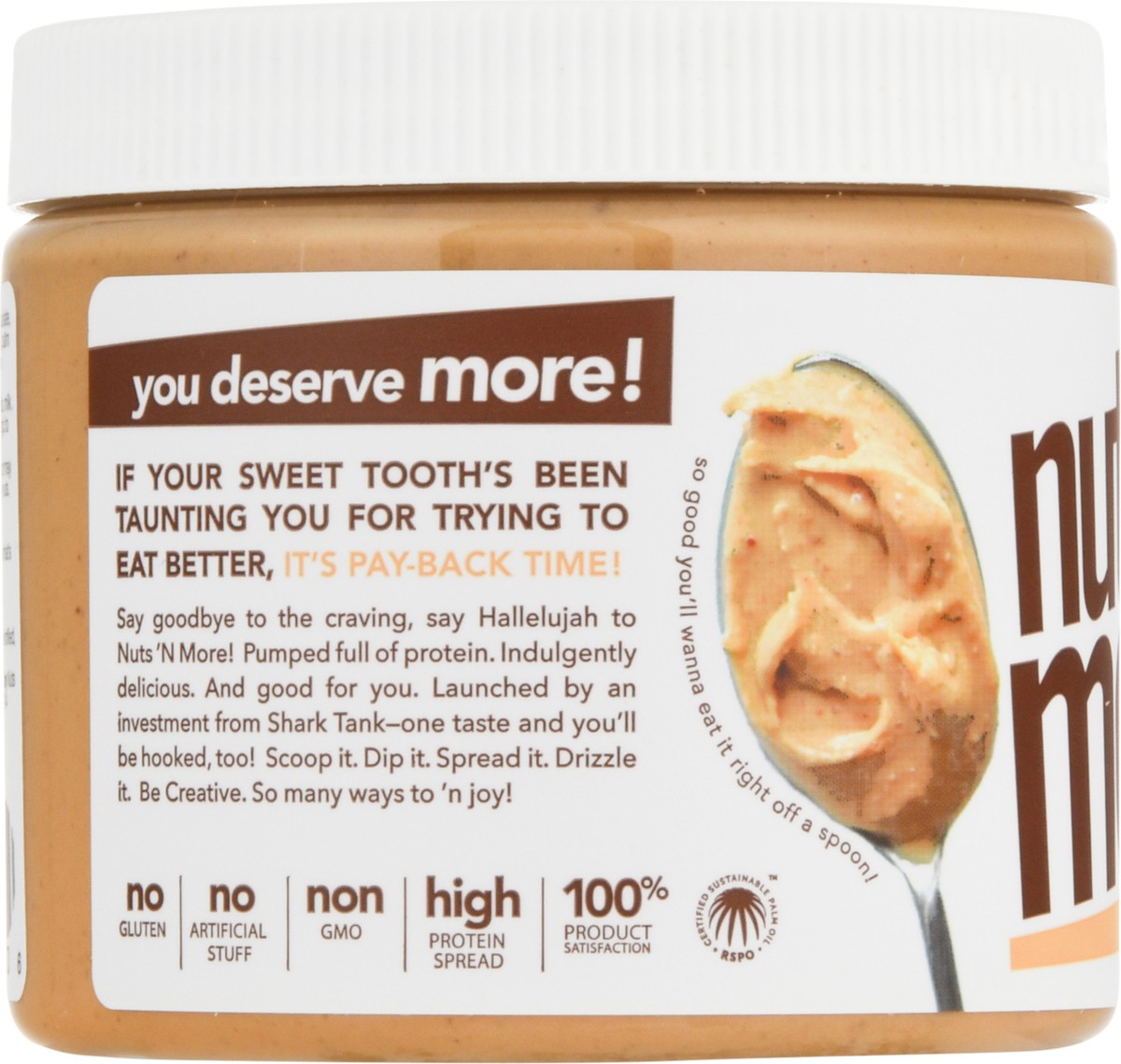 slide 2 of 13, Nuts N More Toffee Crunch Protein Superfood 16 oz, 16 oz