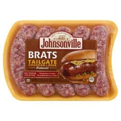 Johnsonville Tailgate Cheddar & Beer Brat