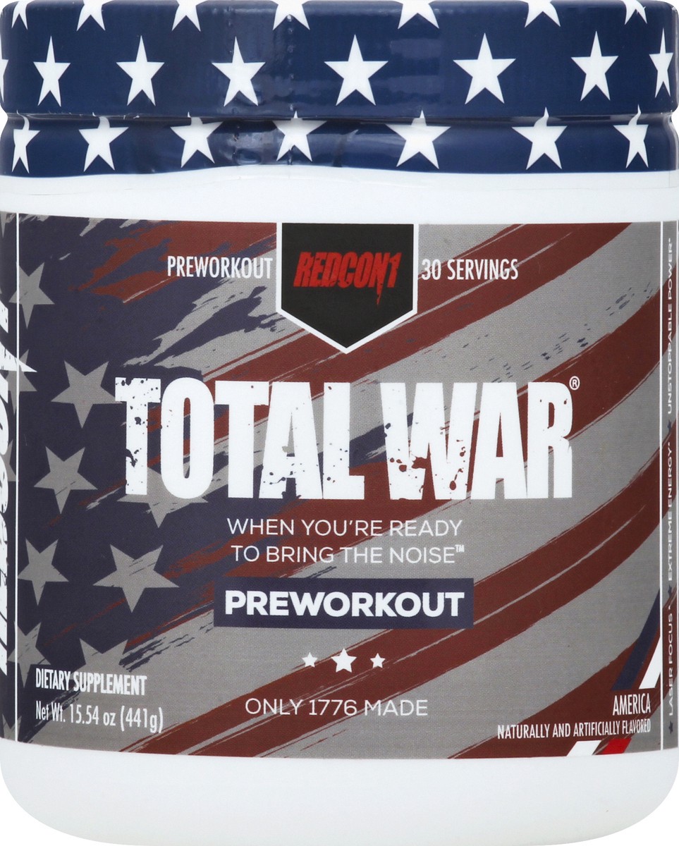 slide 7 of 11, Total War Preworkout 15.54 oz, 15.54 oz