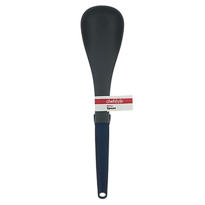 slide 1 of 1, chefstyle Navy Metallic Nylon Spoon, 1 ct