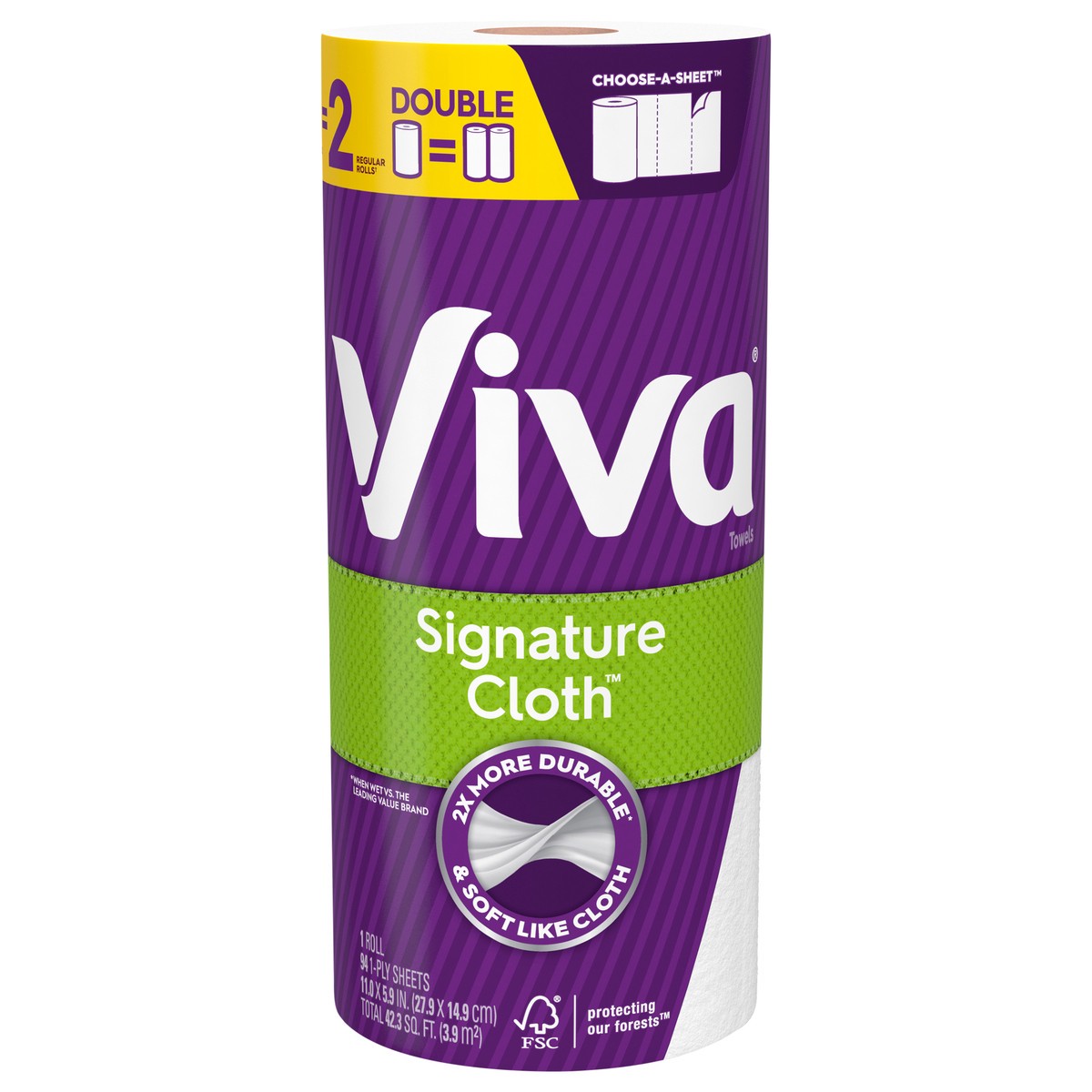 slide 1 of 5, Viva Signature Cloth Paper Towels - 1 Count, 1 ct