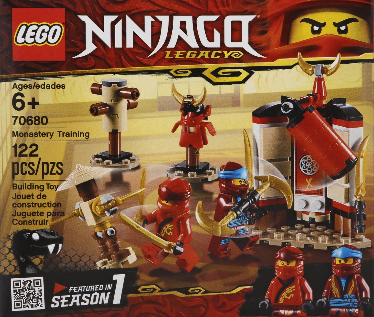 slide 5 of 6, LEGO Ninjago Monastery Training, 1 ct