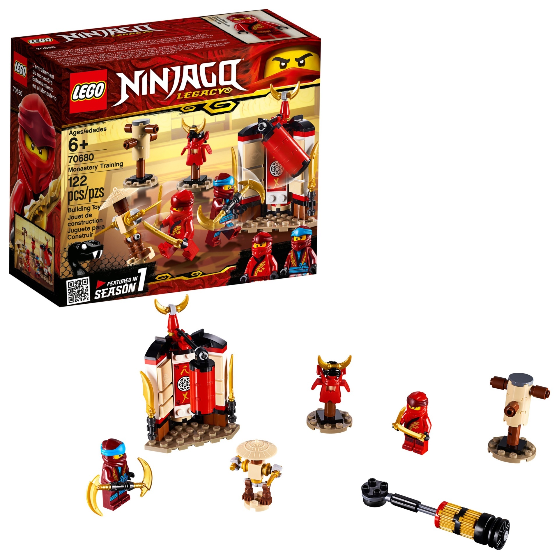 slide 1 of 6, LEGO Ninjago Monastery Training, 1 ct