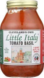 Cleveland's Own Little Italy Tomato Basil All Natural Pasta Sauce
