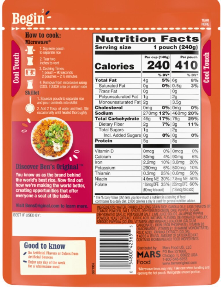 slide 2 of 2, Ben's Original Ready Rice Spicy Mexican Style Rice 8.5 oz, 8.5 oz