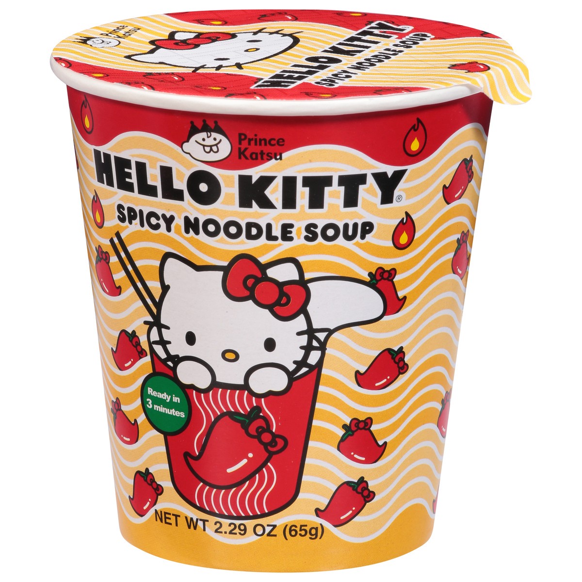 slide 3 of 9, Hello Kitty Spicy Noodle Soup 2.29 oz, 2.29 oz