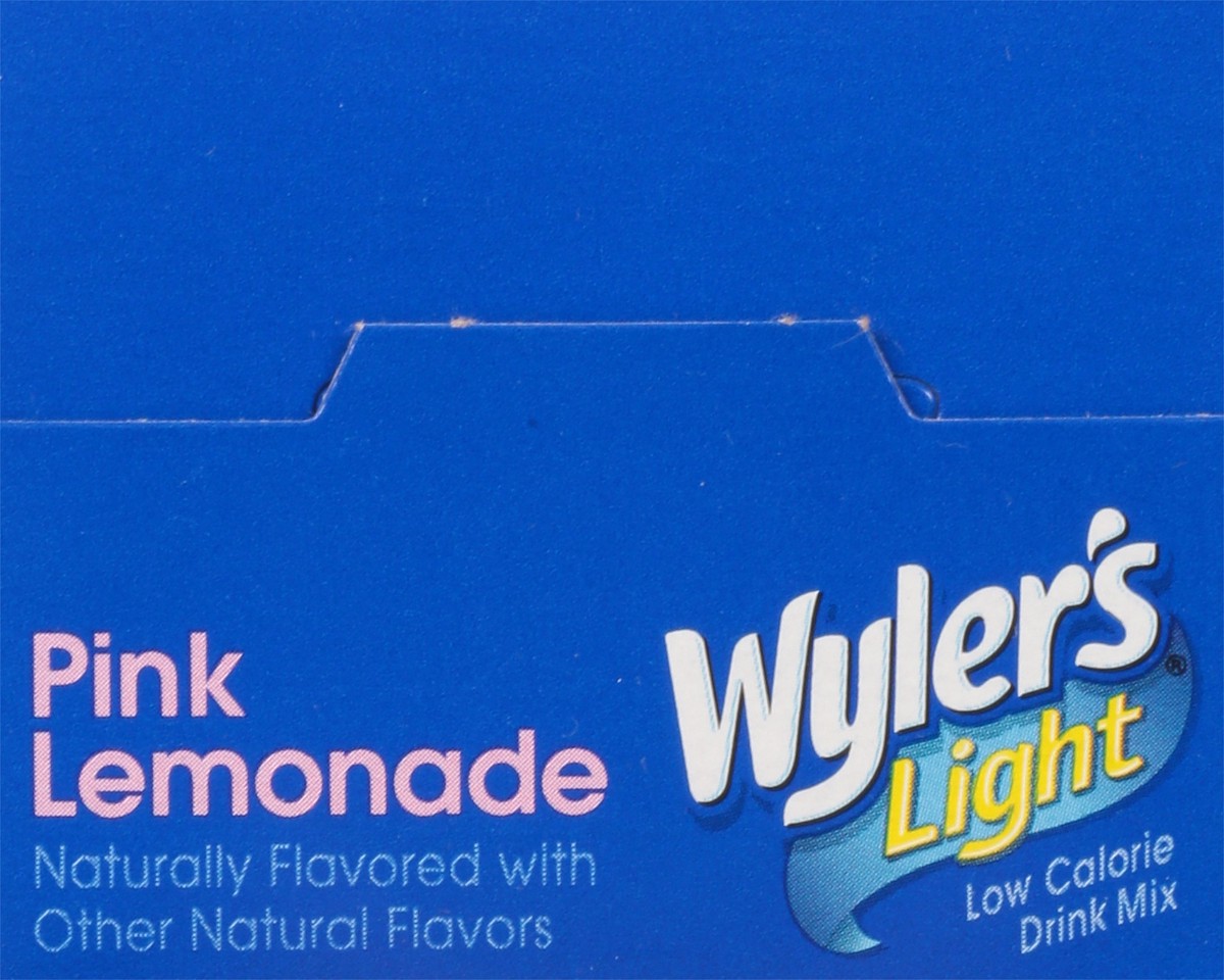 slide 14 of 14, Wyler's Light Low Calorie Pink Lemonade Drink Mix - 6 ct, 6 ct