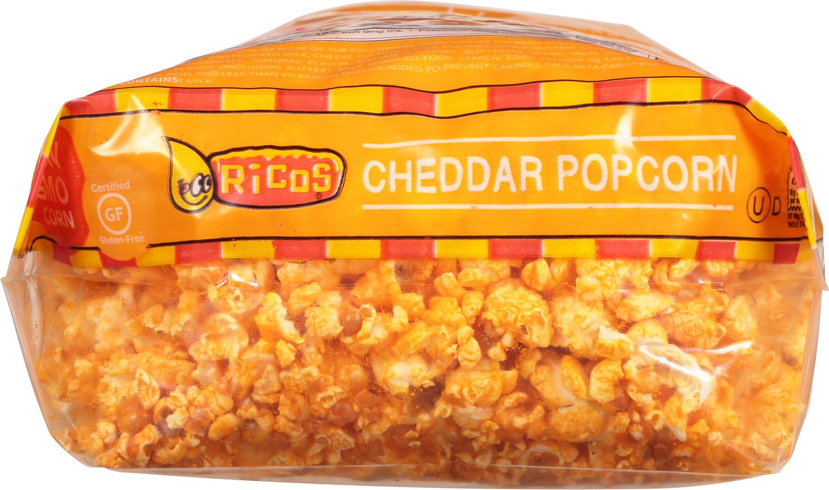 slide 4 of 12, Rico's Air Popped Cheddar Popcorn 16 oz, 16 oz