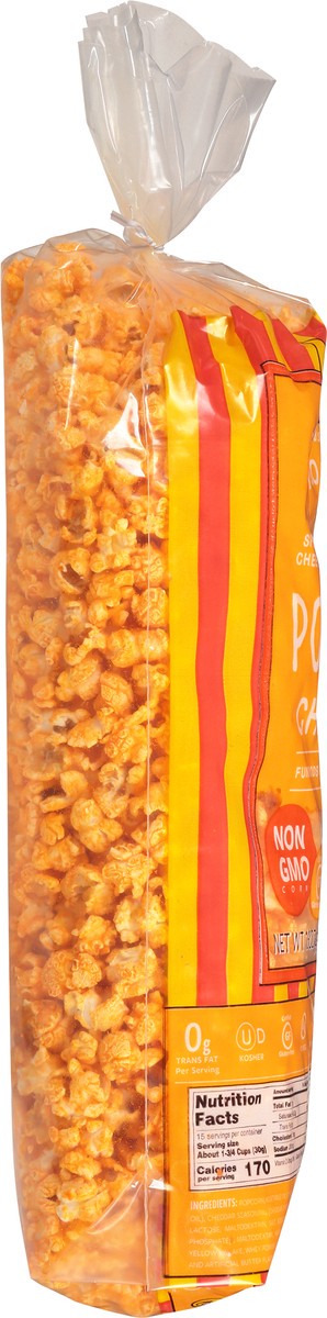 slide 3 of 12, Rico's Air Popped Cheddar Popcorn 16 oz, 16 oz