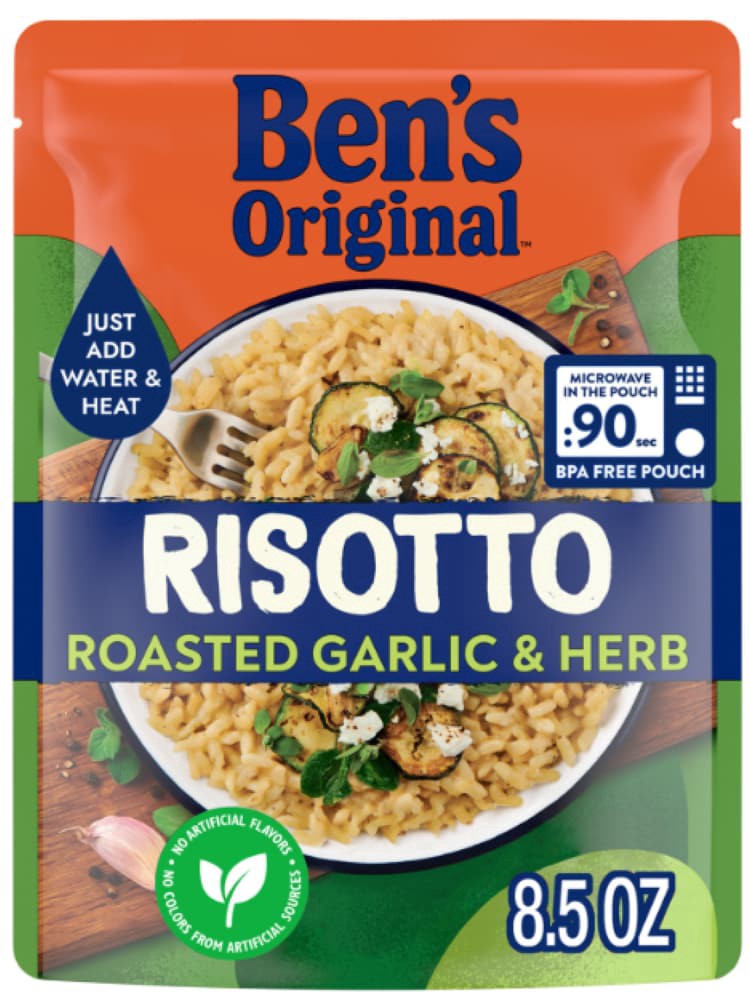 slide 1 of 2, Ben's Original Roasted Garlic & Herb Risotto 8.5 oz, 8.5 oz