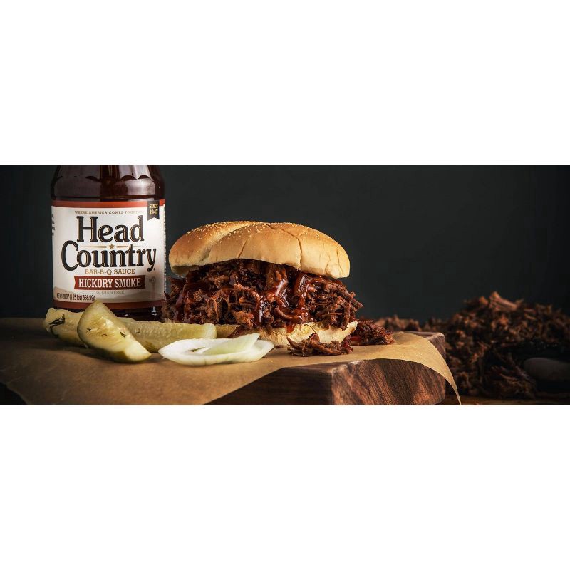 slide 3 of 3, Head Country Bar-B-Q Sauce Hickory Smoke - 20oz, 20 oz