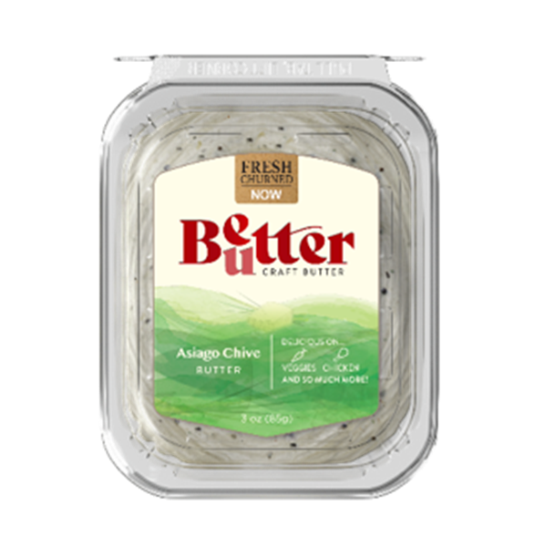 slide 1 of 1, Better Butter Asiago Chive Butter, 3 oz