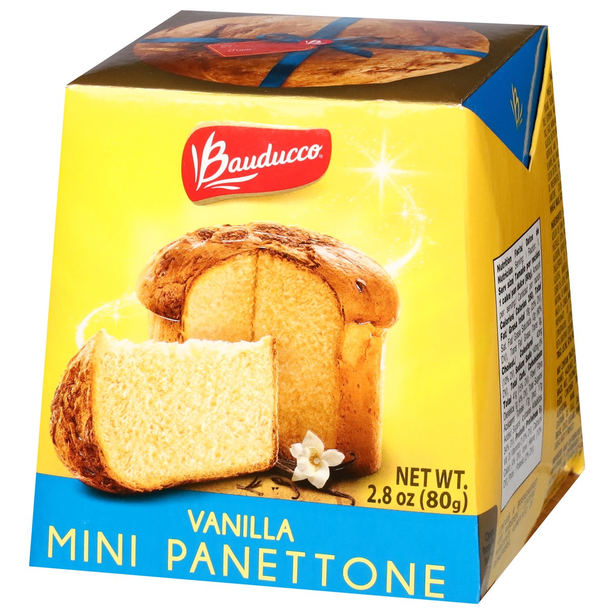 slide 13 of 14, Bauducco Mini Vanilla Panettone 2.8 oz, 2.8 oz