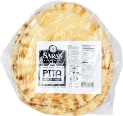 Sara's Bakery Pita White Thin