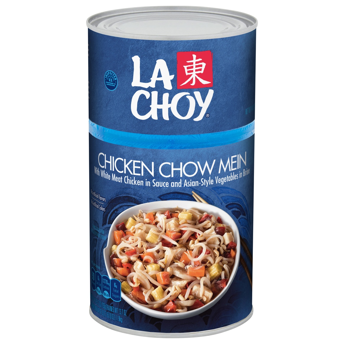 slide 1 of 5, La Choy Chicken Chow Mein with Asian-Style Vegetables, 42 oz