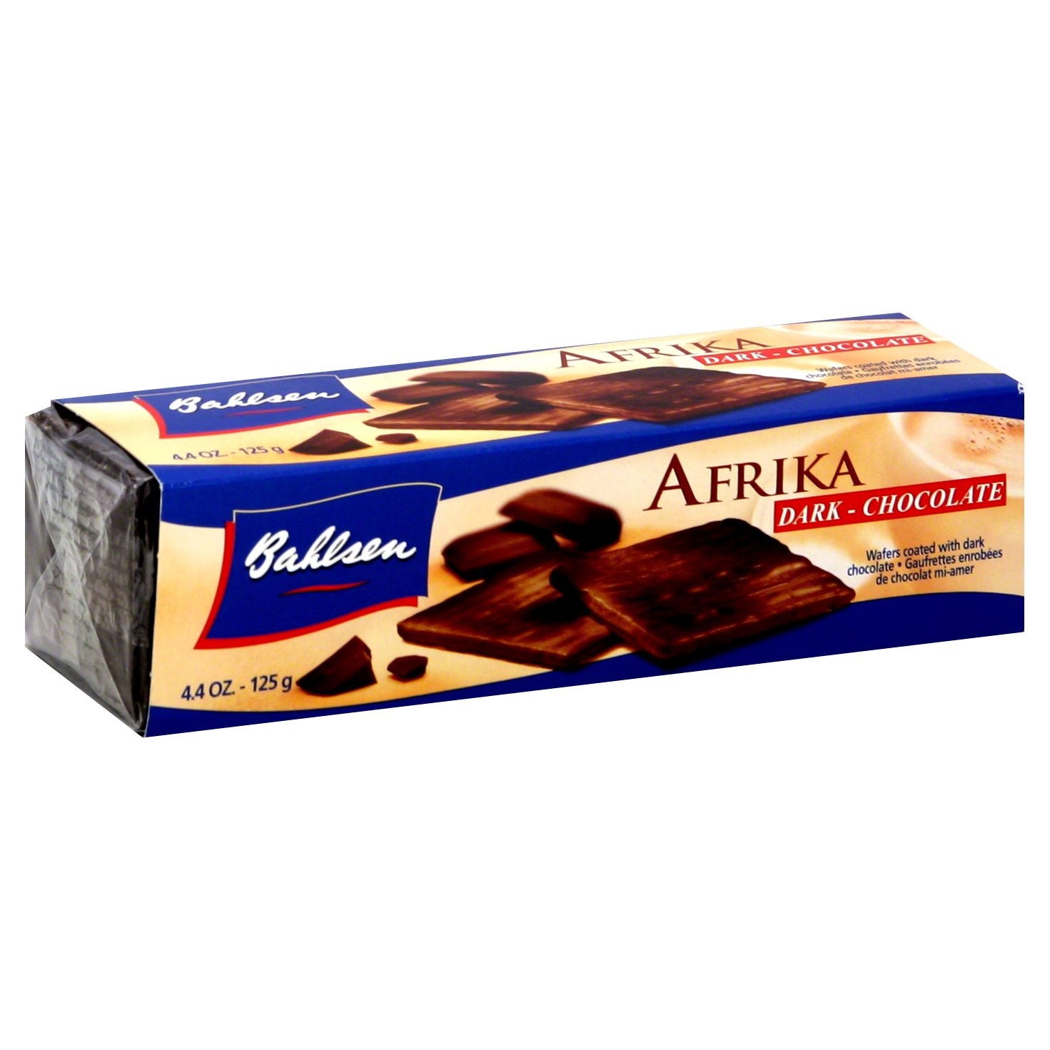 slide 1 of 1, Bahlsen Dark Chocolate Wafers, Afrika, 4.4 oz