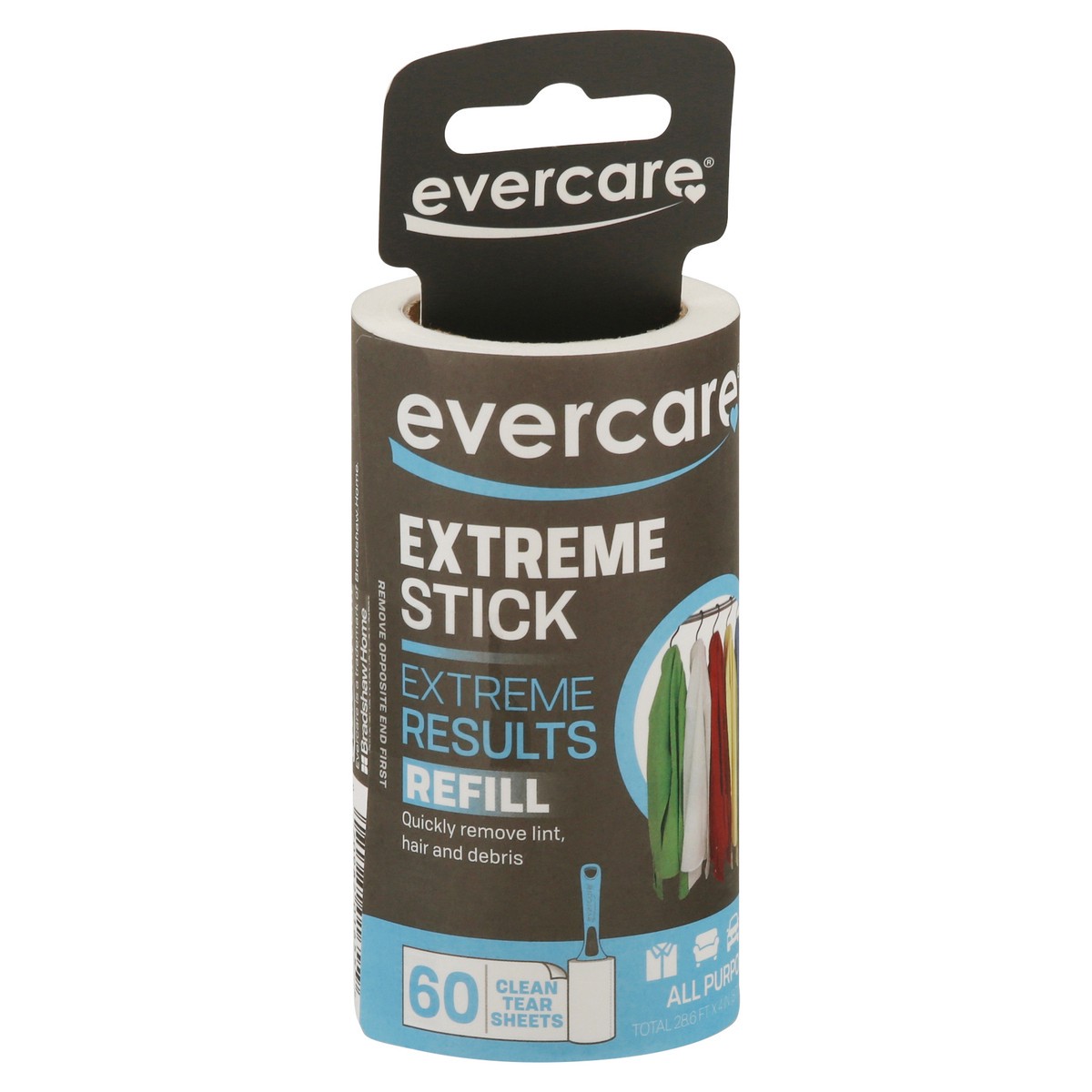 slide 7 of 9, Evercare Refill Extreme Stick Clean Tear Sheets 60 ea, 60 ct