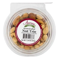 Aurora Natural Nut Trio (Peanuts, Cashews & Almonds) Roasted Salted