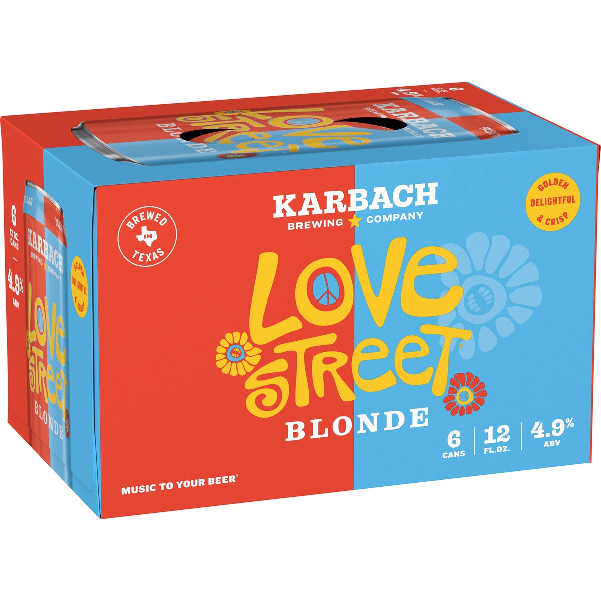 slide 4 of 6, Karbach Brewing Co. Brewing Love Street Seasonal Kolsch Style Blonde, 6 ct; 12 oz