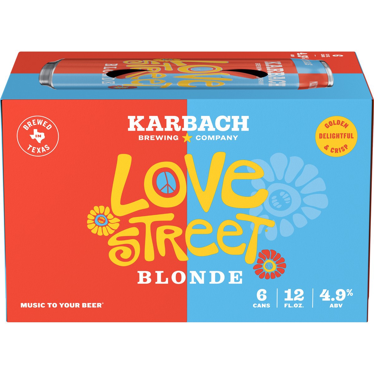 slide 1 of 6, Karbach Brewing Co. Brewing Love Street Seasonal Kolsch Style Blonde, 6 ct; 12 oz