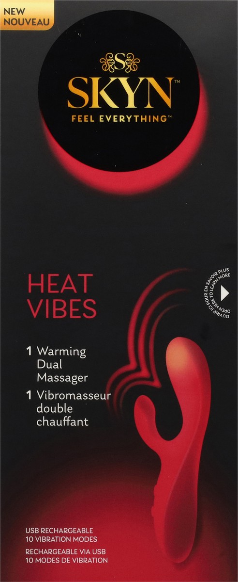 slide 2 of 11, SKYN Heat Vibes Warming Dual Massager 1 ea, 1 ct