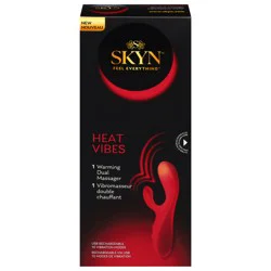 SKYN Heat Vibes Warming Dual Massager 1 ea