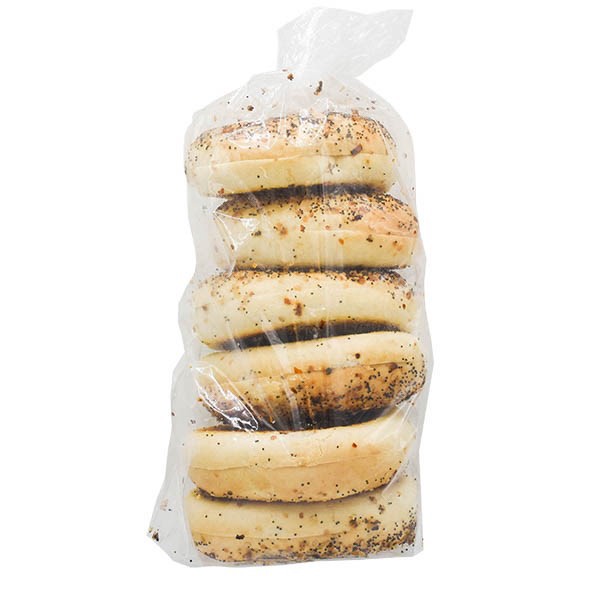 slide 1 of 1, Everything Bagels (Presliced), 6 ct