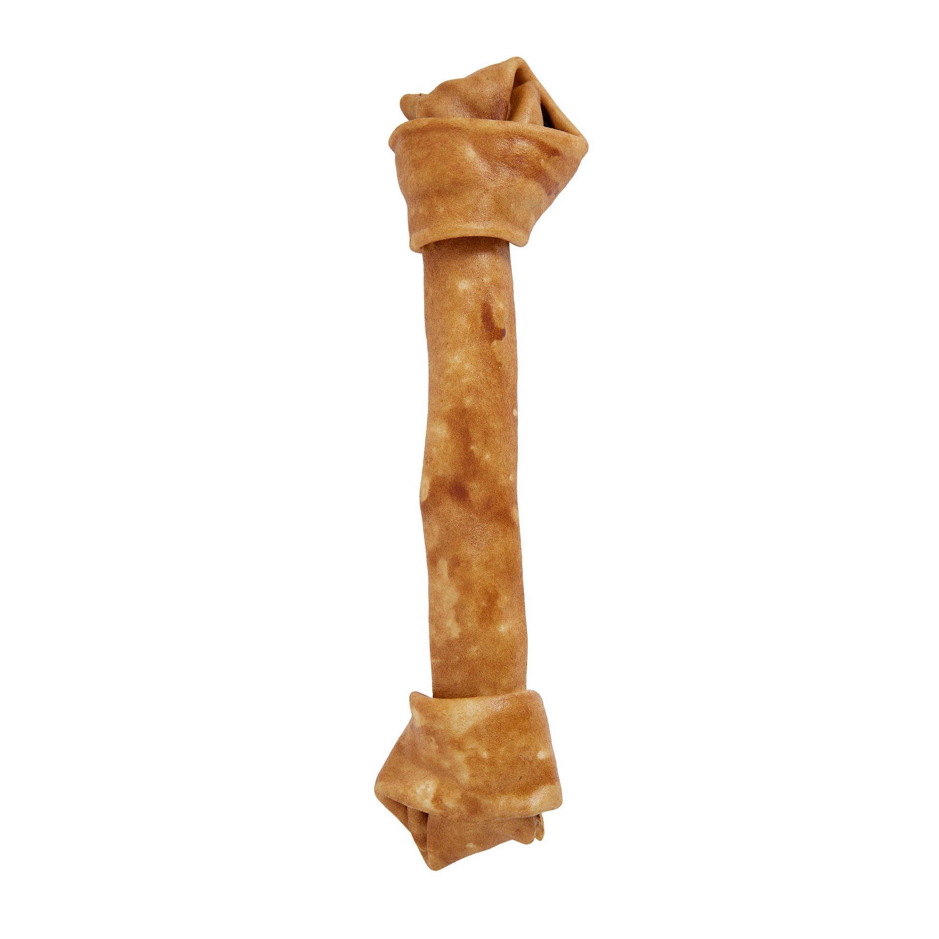 slide 1 of 1, Dentley's Rawhide Peanut Butter Flavor Bones 14 IN 8.2 OZ, 1 ct