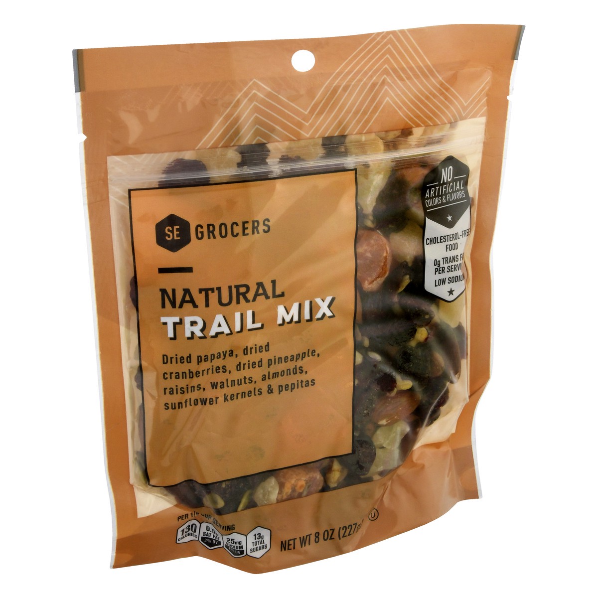 slide 4 of 10, SE Grocers Trail Mix Natural, 8 oz