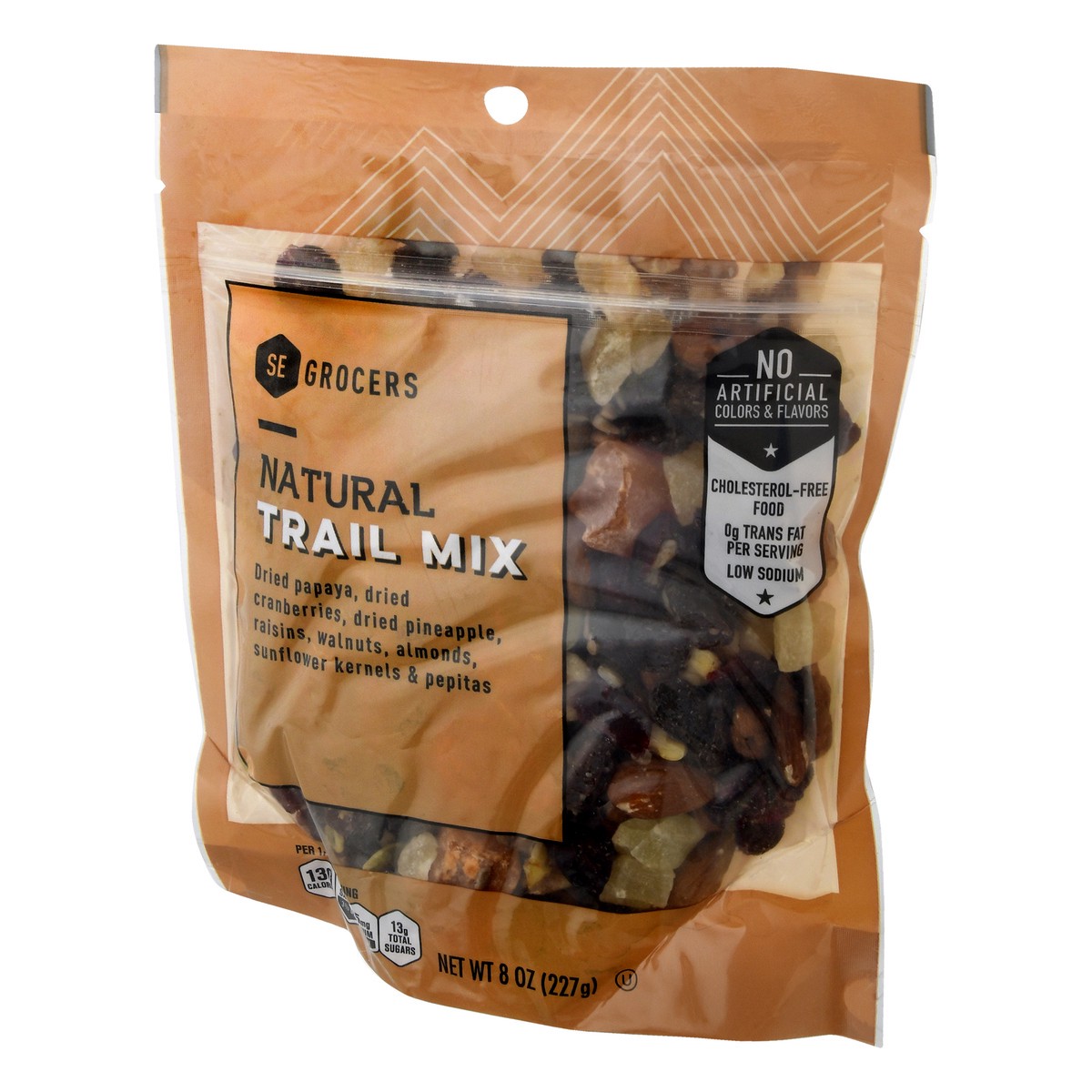 slide 5 of 10, SE Grocers Trail Mix Natural, 8 oz